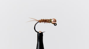 Copper Beaded Pheasant Tail
