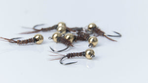 Gold Beaded Pheasant Tail