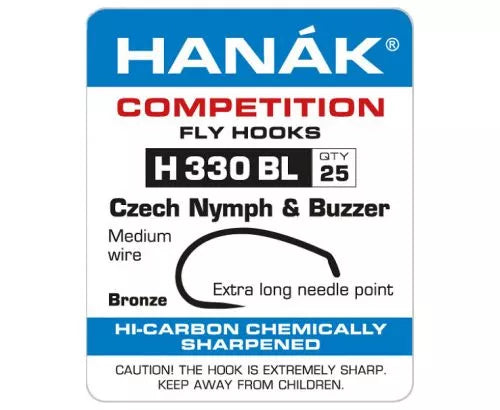 HANAK CZECH NYMPH & BUZZER 330BL